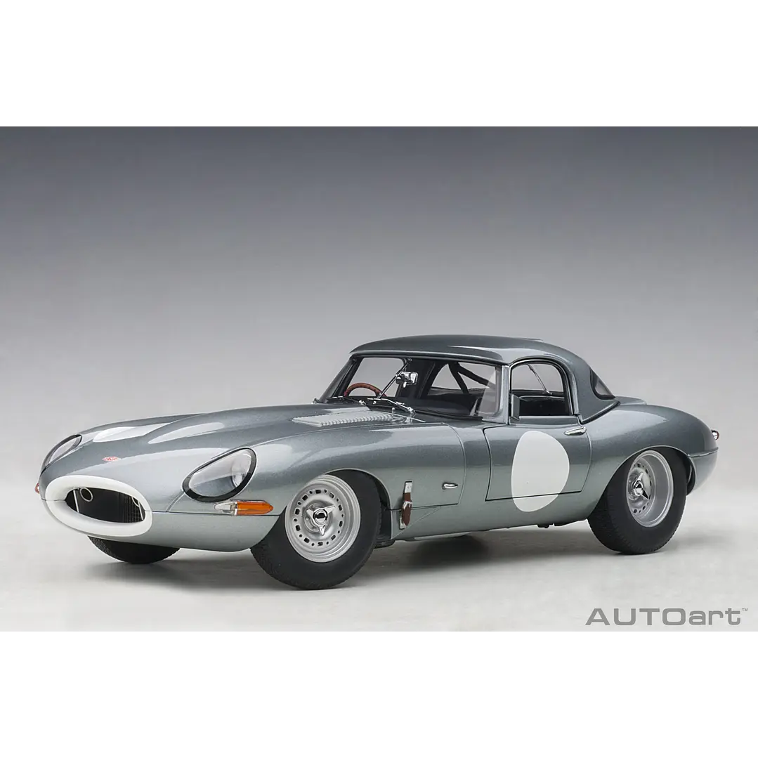 Carro Colección Jaguar Lightweight E-Type (Silver) 1/18 2