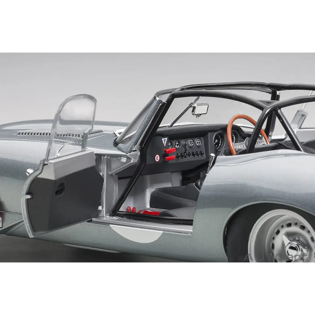 Carro Colección Jaguar Lightweight E-Type (Silver) 1/18 5