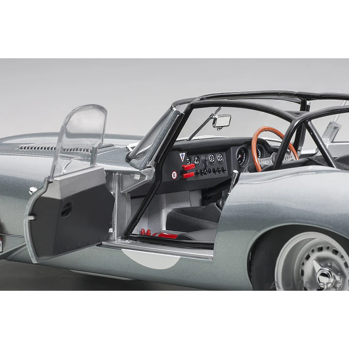 Carro Colección Jaguar Lightweight E-Type (Silver) 1/18 5