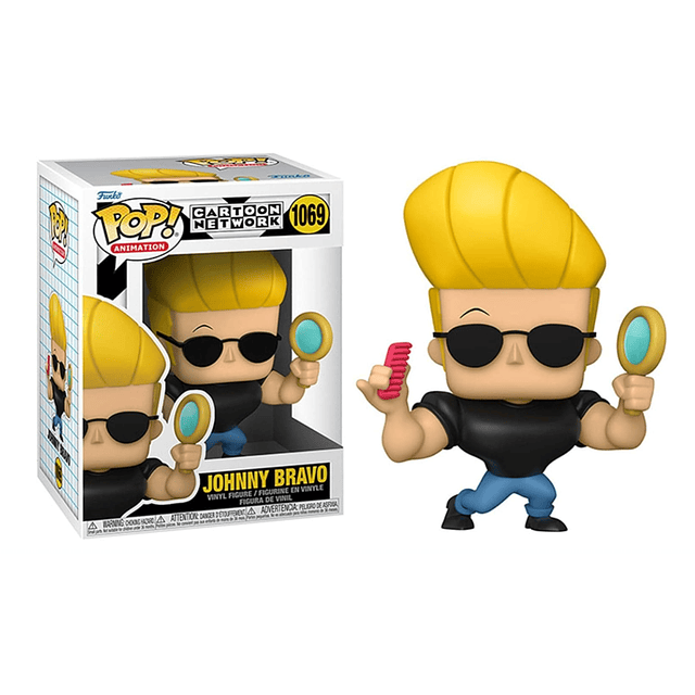 Figura Colección  Johnny W/Mirror & Com Funko