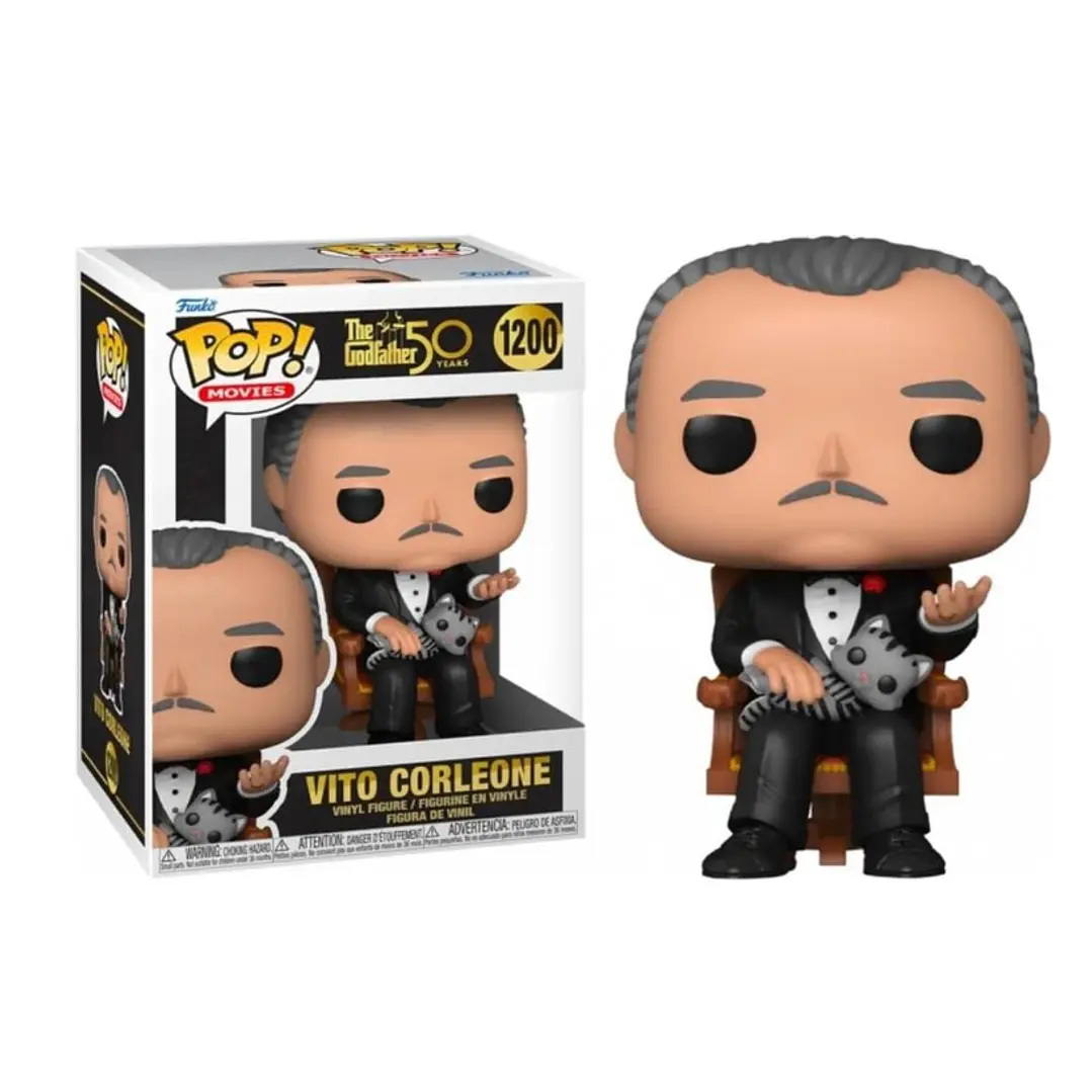Figura Colección  Vito Corleone (In Chair) Funko 1