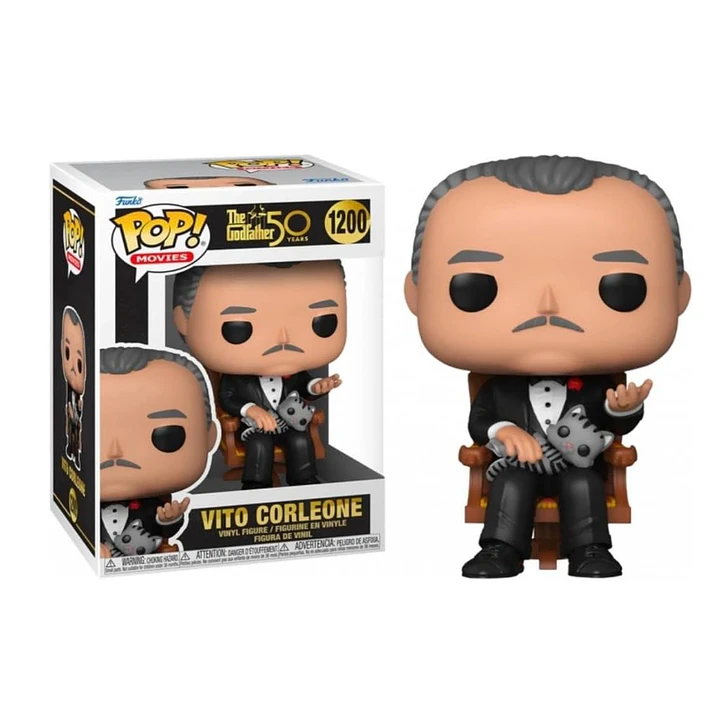 Figura Colección  Vito Corleone (In Chair) Funko 1