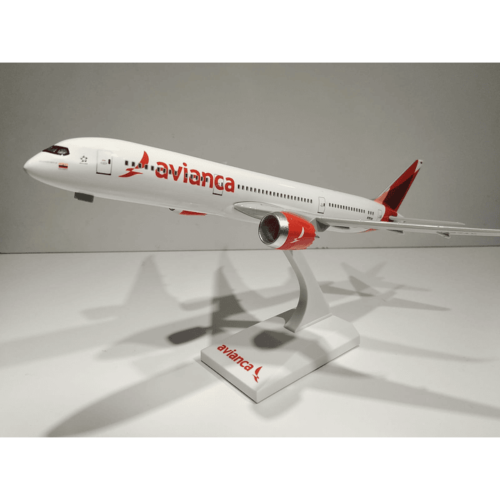 Avión colección B787 Avianca con luces 3