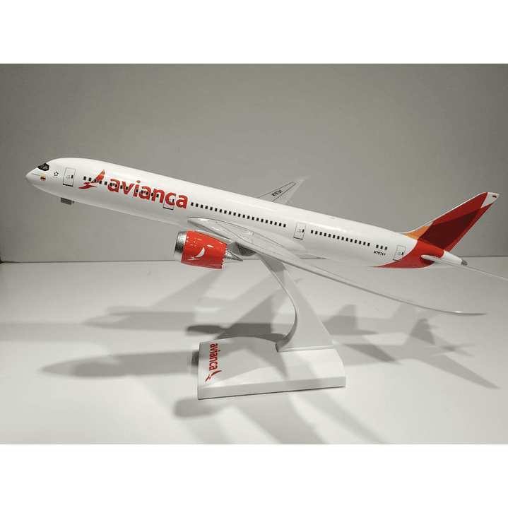 Avión colección B787 Avianca con luces 4