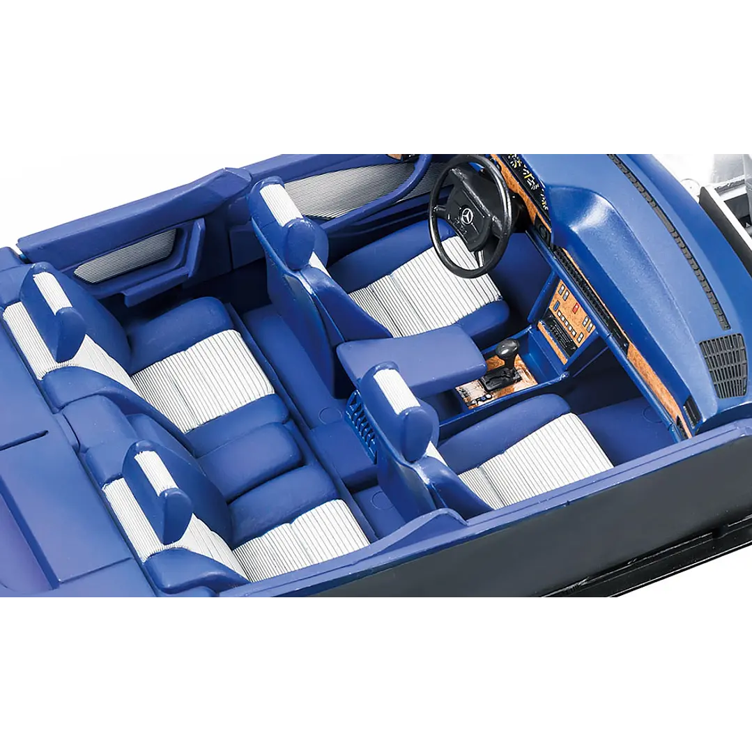 Vehículo para Armar Mercedes Benz 500 Sec 1/24 5