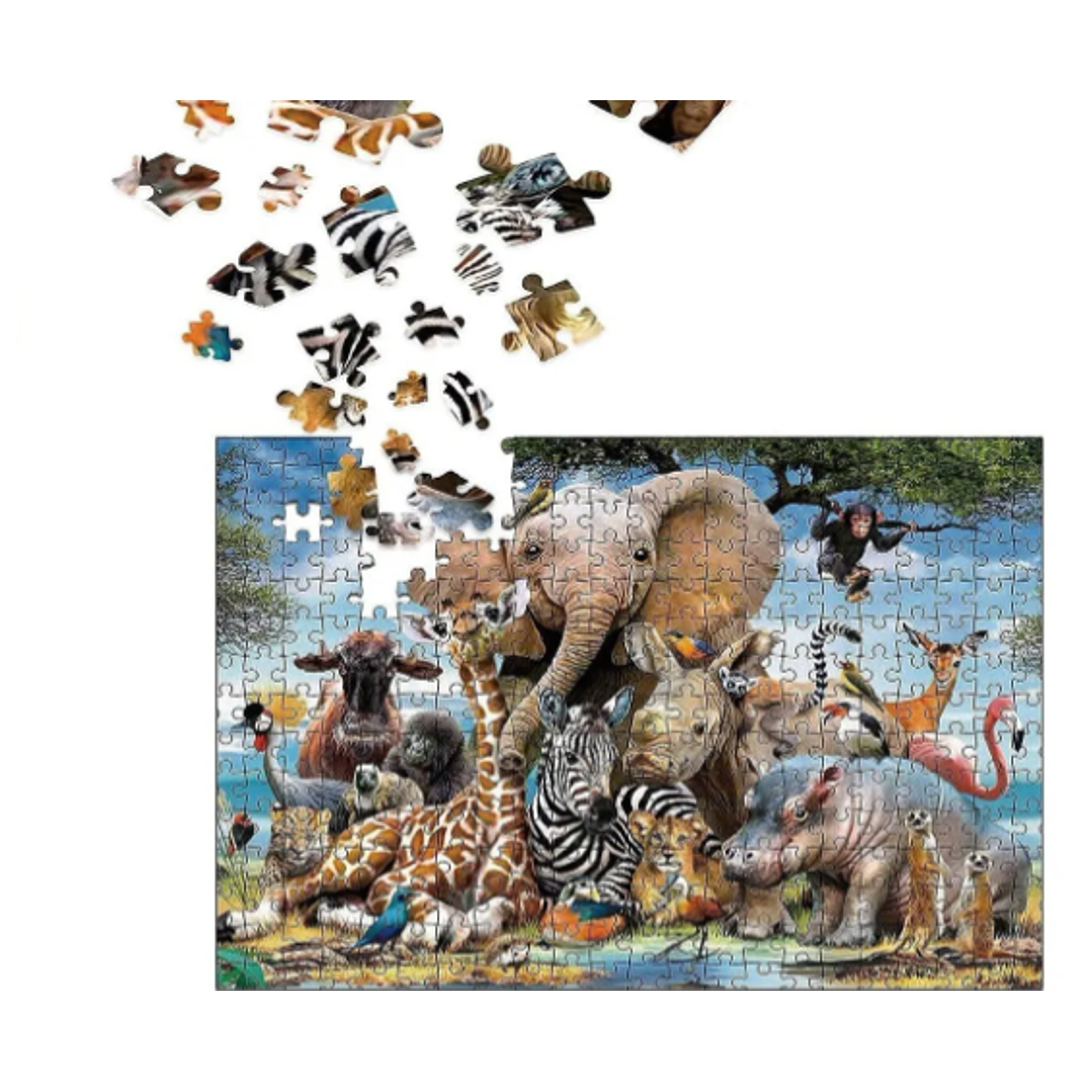 Rompecabezas Pzl Jigsaw Reino Animal 1000 Pz 3