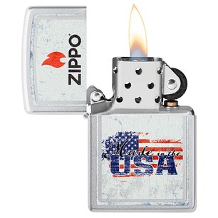  Enc Zippo Made In Usa Cromado