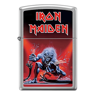  Enc Zippo Iron Maiden Eddie Cables