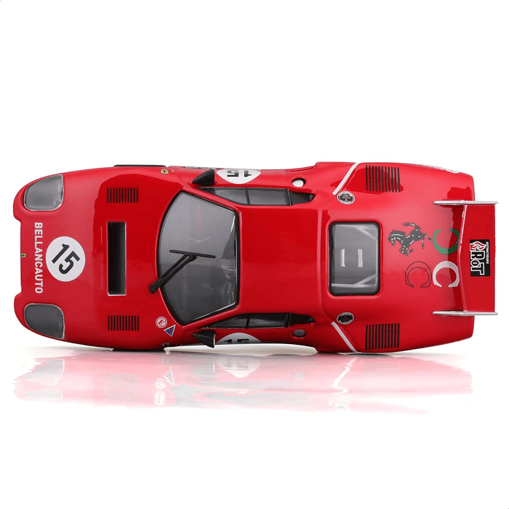 Carro Colección  Ferrari 512 Bb Racing 1/43 6