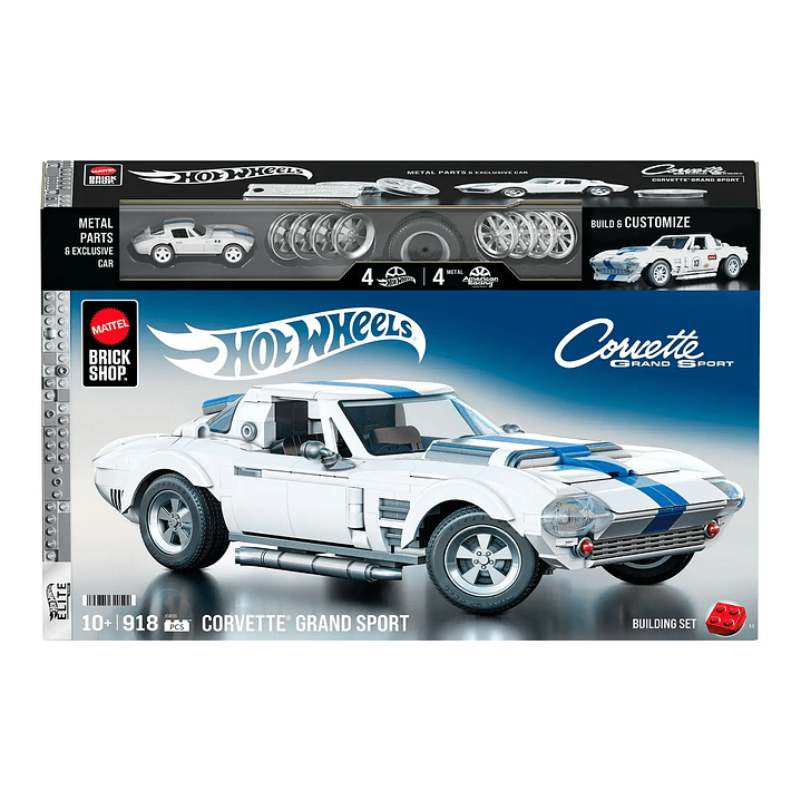 Carro Colección  Brick Shop Corvette Grand Sport 7
