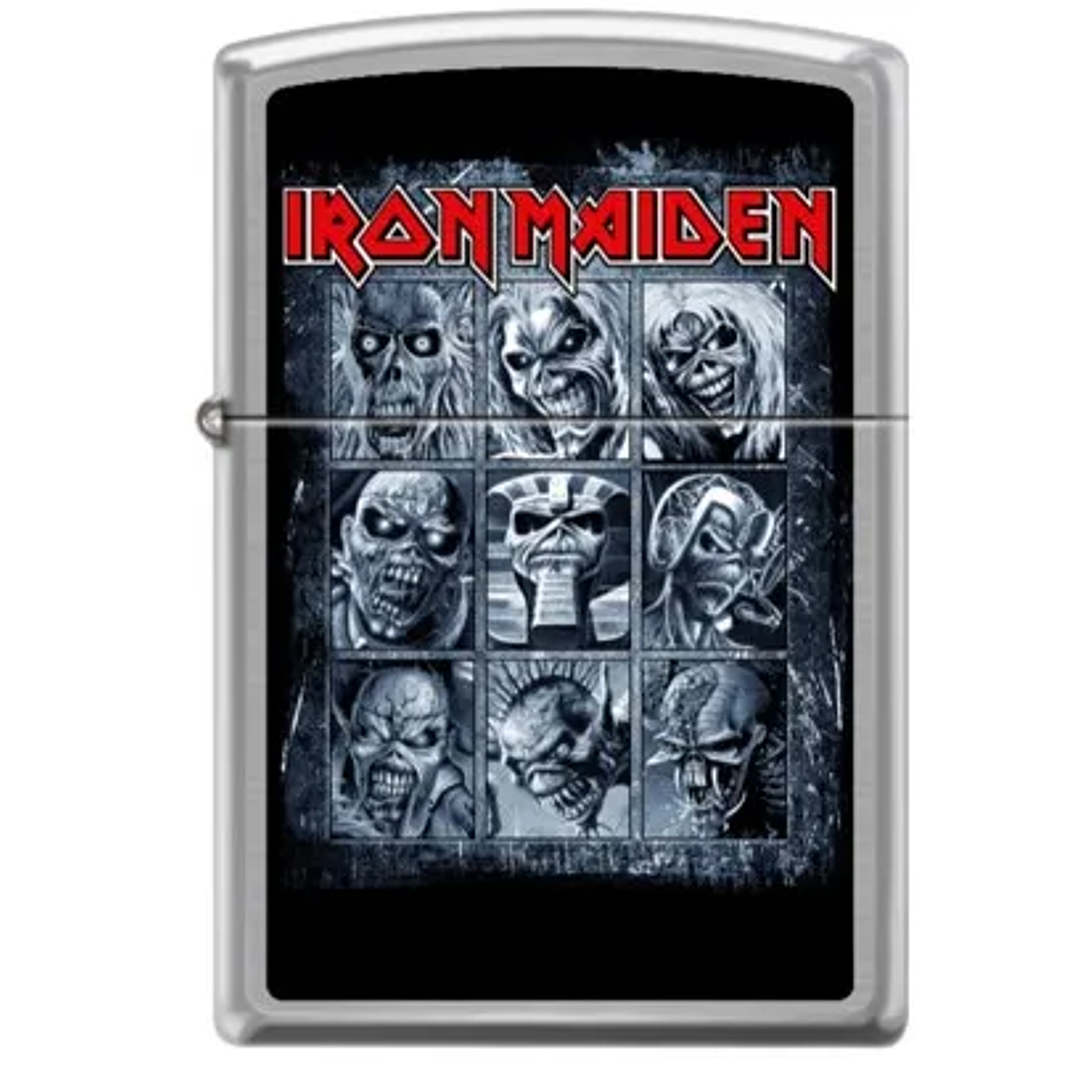  Enc Zippo Iron Maiden Eddie Caras 1