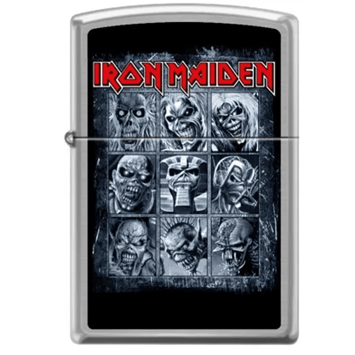  Enc Zippo Iron Maiden Eddie Caras 1