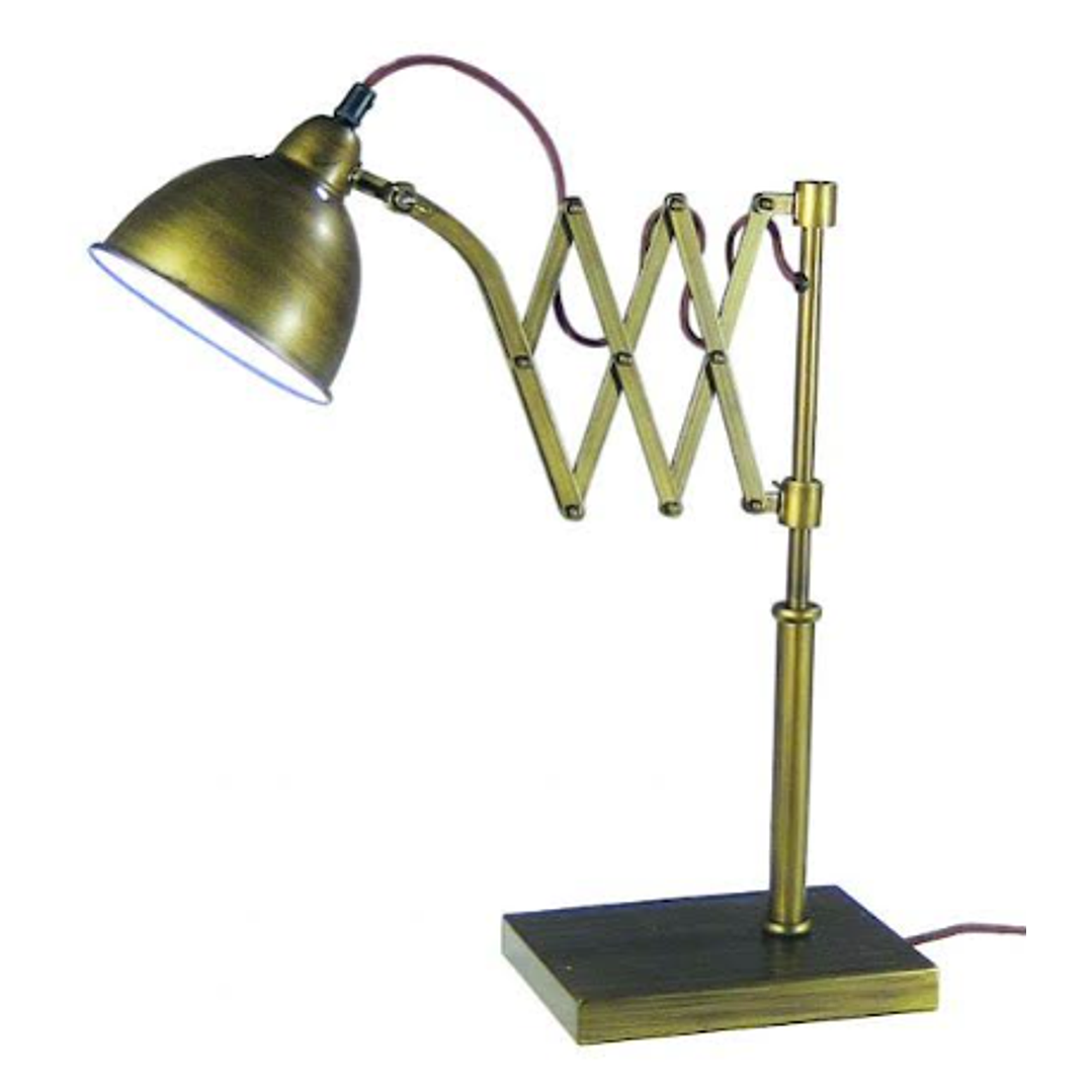  Lampara De Mesa De Bronce 50Cm 1