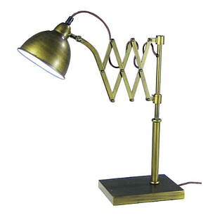  Lampara De Mesa De Bronce 50Cm