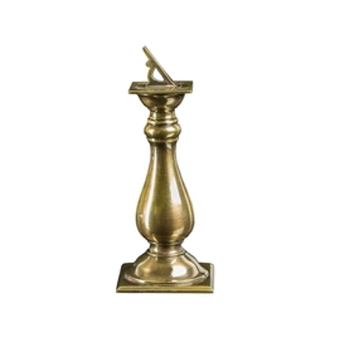  Reloj Solar De Pedestal En Bronce 1