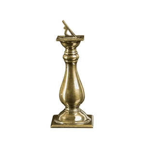  Reloj Solar De Pedestal En Bronce