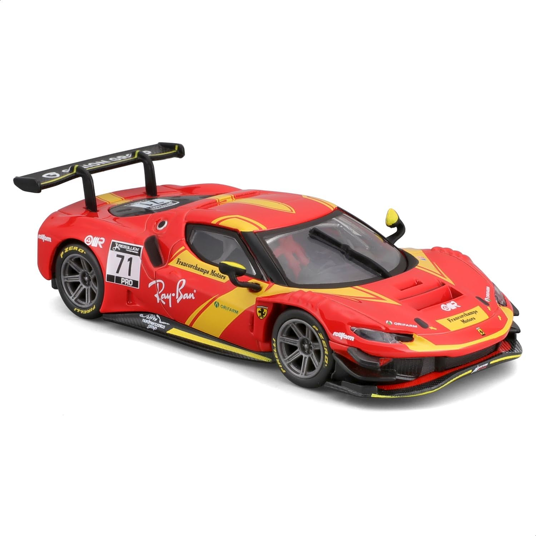 Carro Colección  Ferrari 296-Gt3 1/43 4