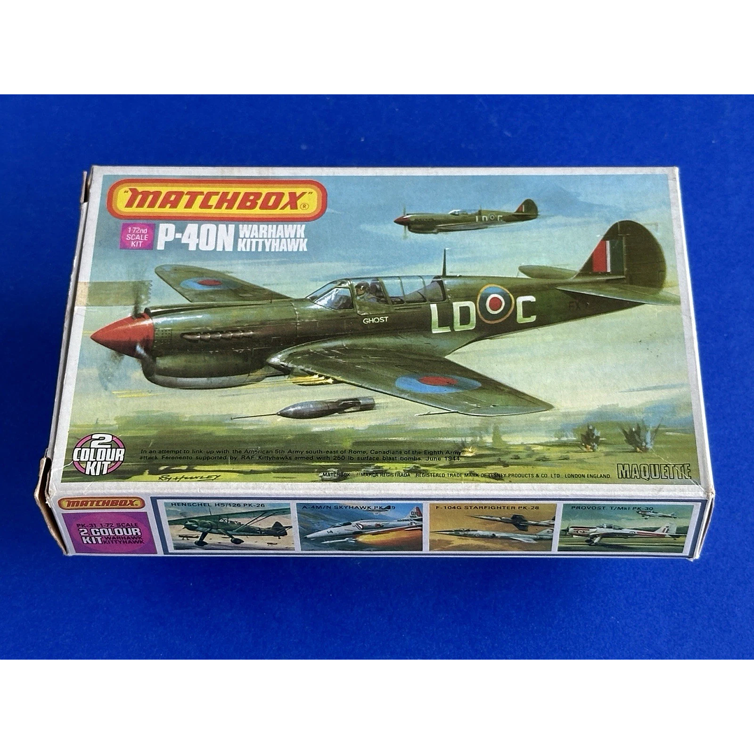 Avión Colección  P-40N Warhawk Kittyhawk1/72 4