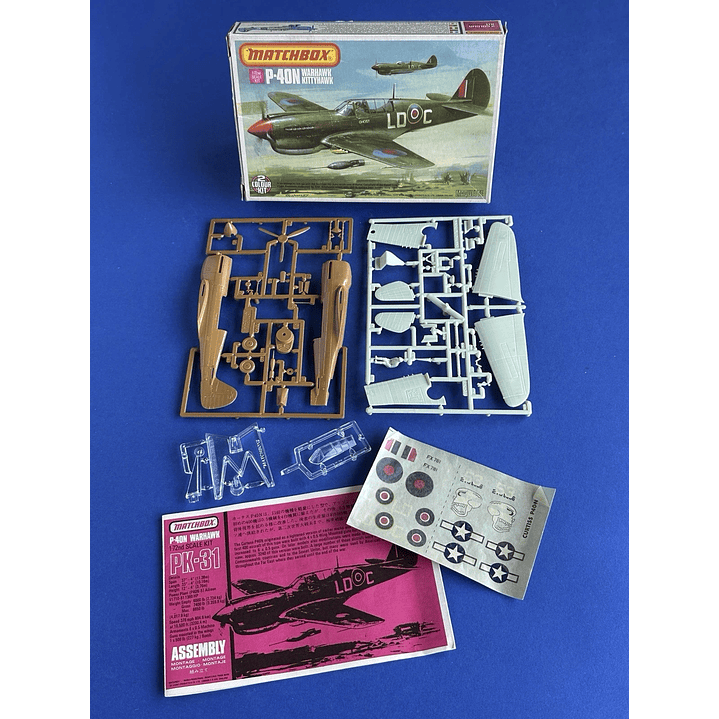 Avión Colección  P-40N Warhawk Kittyhawk1/72 2