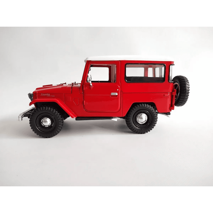 Carro Colección  Toyota land cruiser Fj40 1/24 7