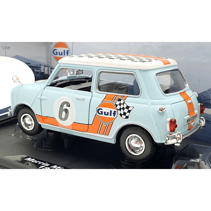 Carro Colección  Morris Mini Cooper Gulf 1/18 3