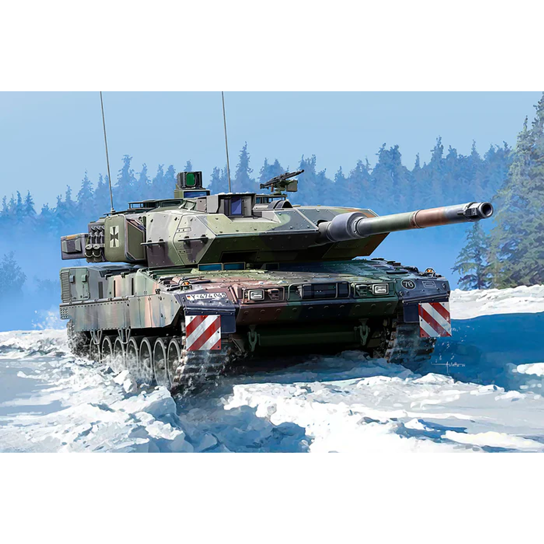 Para armar Leopard 2A7V Revell 1/72 4