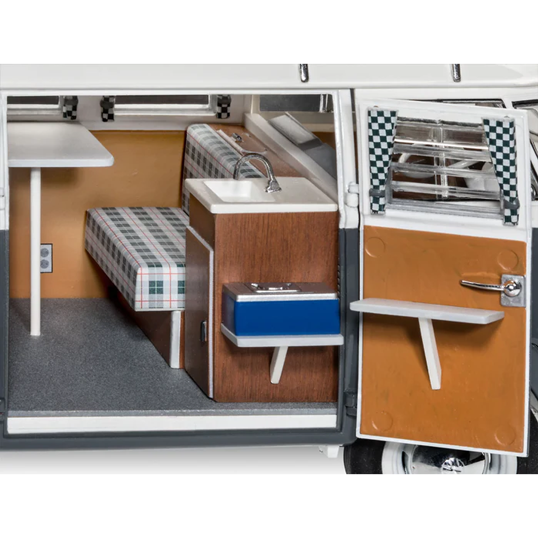 Para armar Vw T1 Camper Revell 1/24 3