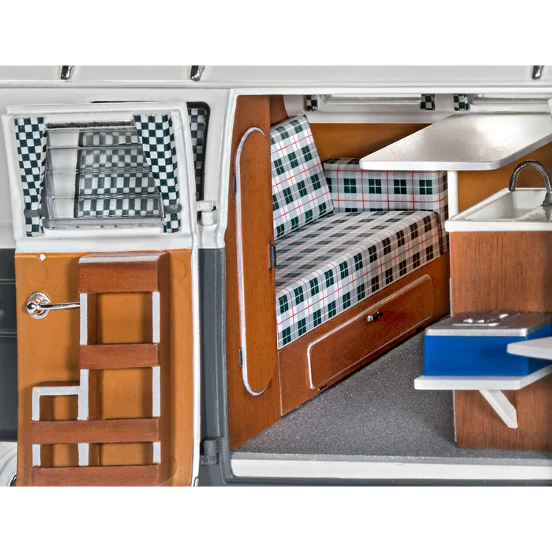Para armar Vw T1 Camper Revell 1/24 4