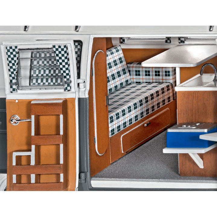 Para armar Vw T1 Camper Revell 1/24 4