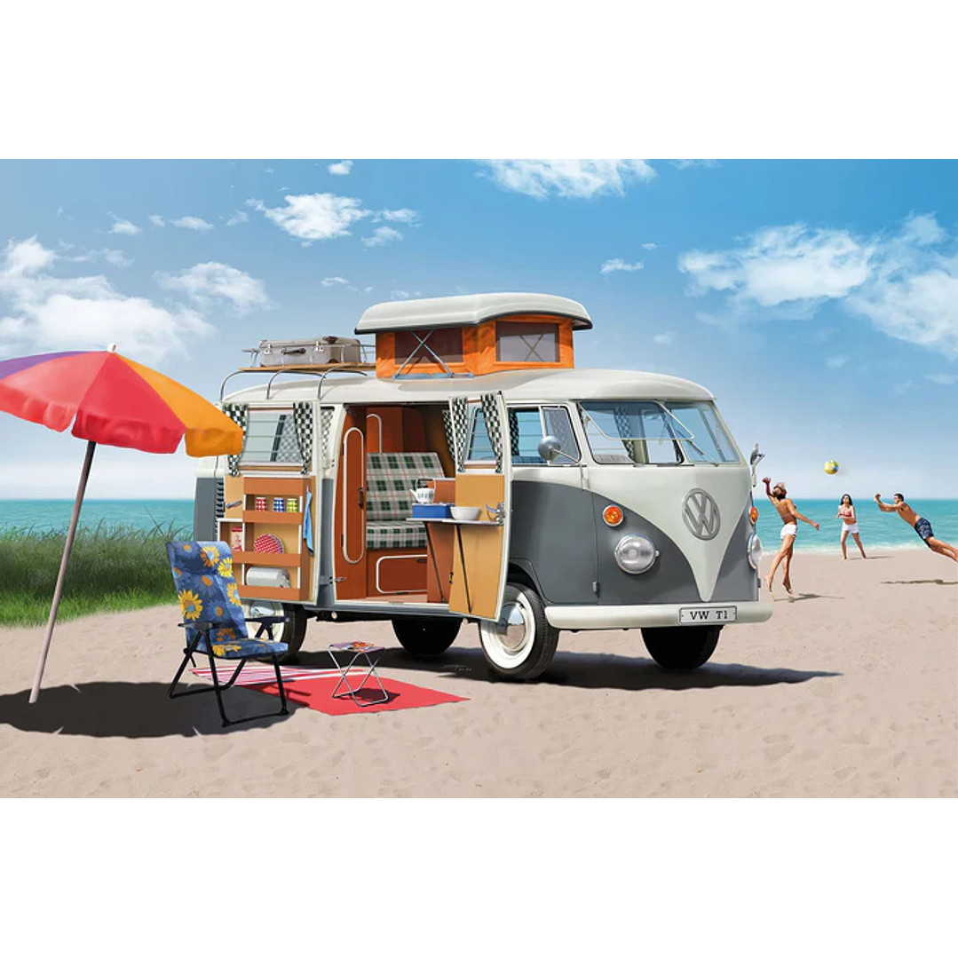 Para armar Vw T1 Camper Revell 1/24 5