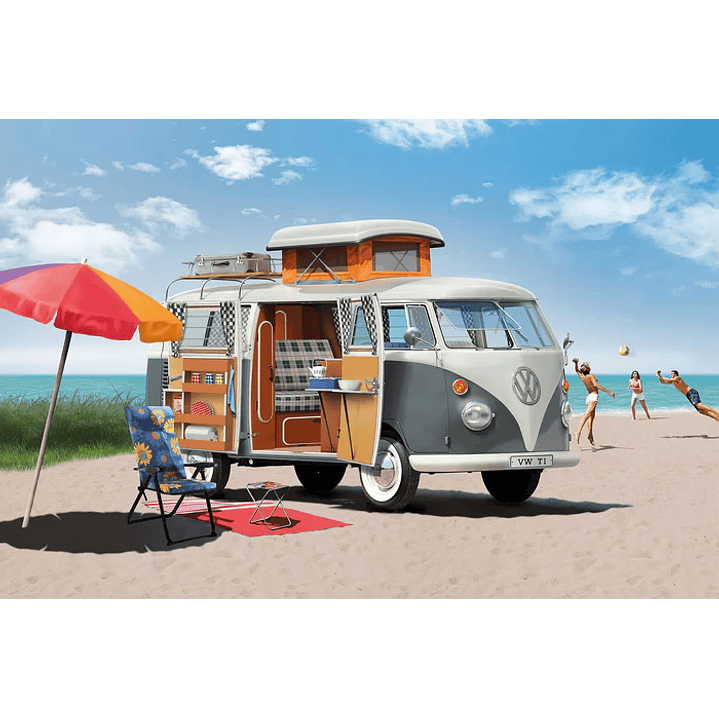 Para armar Vw T1 Camper Revell 1/24 5
