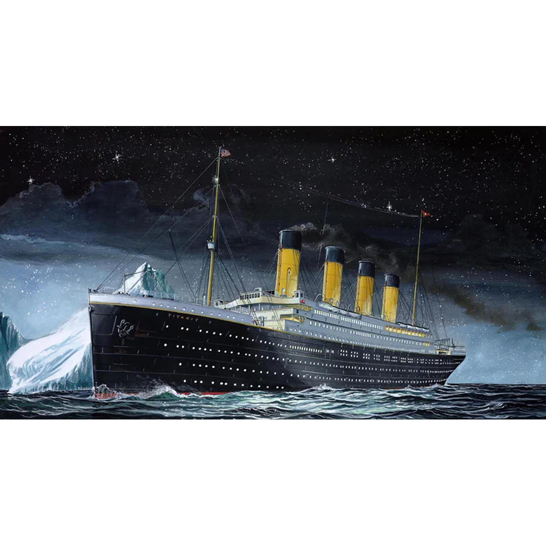 Barco para Armar R.M.S. Titanic Revell 1/1200 2