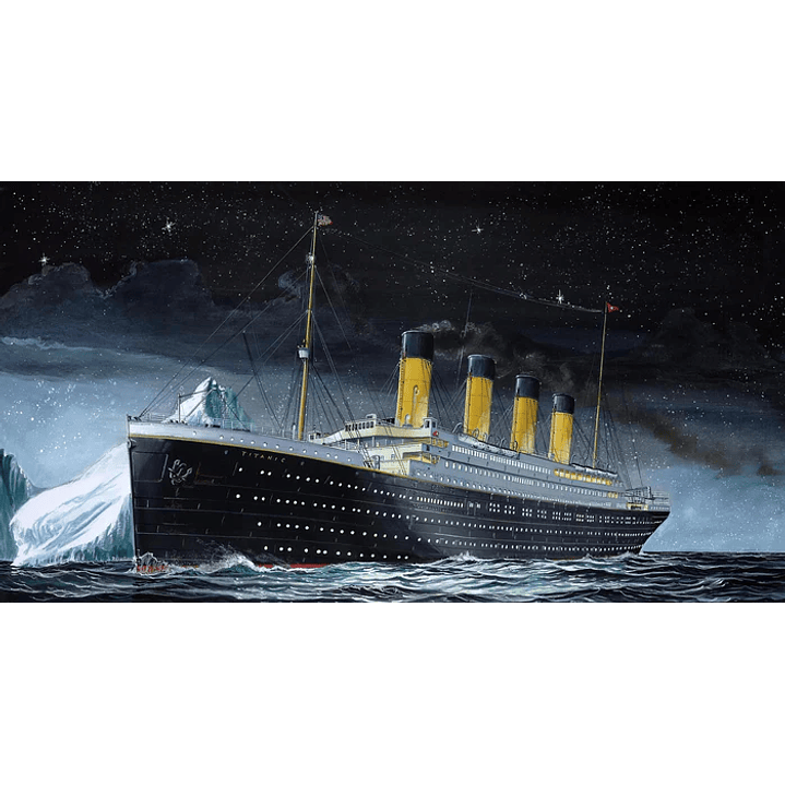 Barco para Armar R.M.S. Titanic Revell 1/1200 2