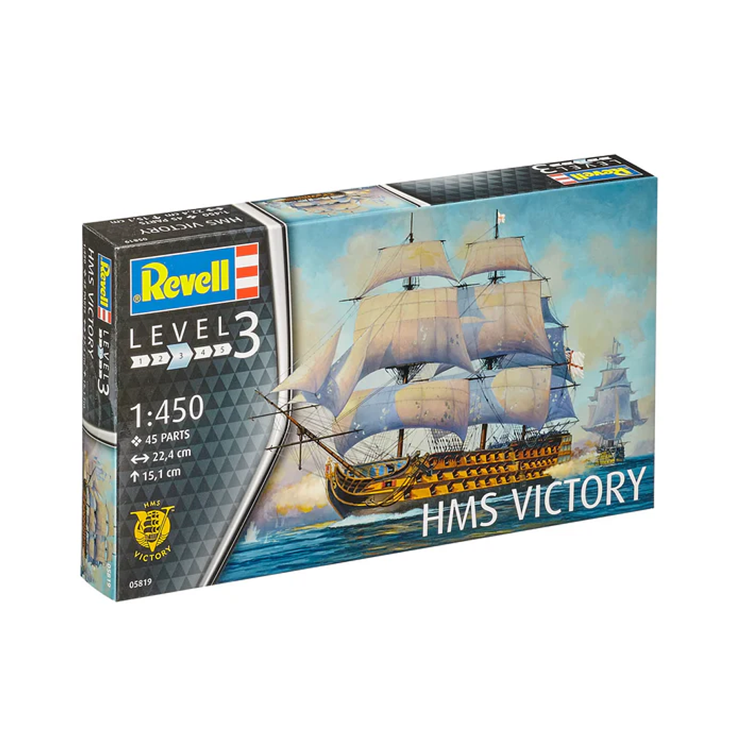 Barco para Armar Hms Victory Revell 1/450 6