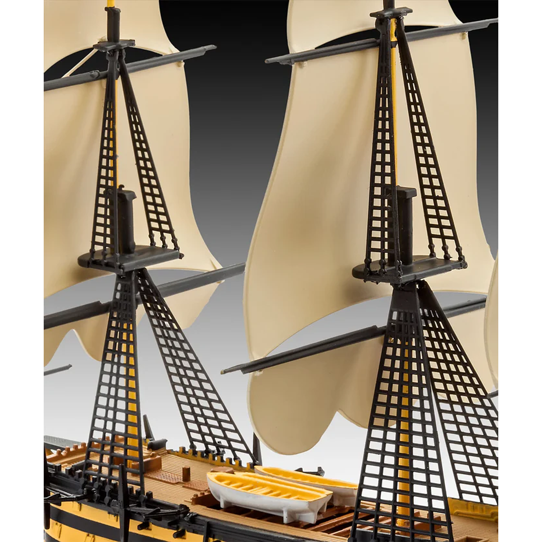 Barco para Armar Hms Victory Revell 1/450 4