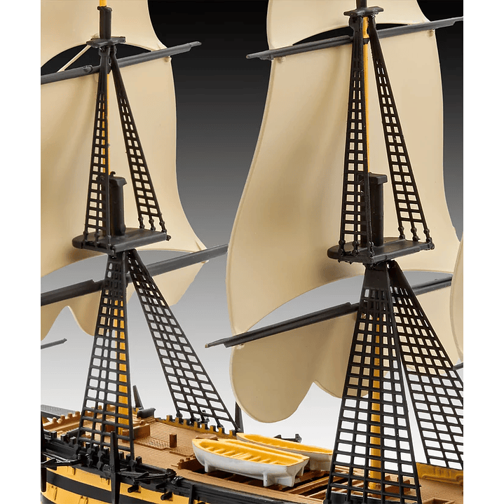 Barco para Armar Hms Victory Revell 1/450 4