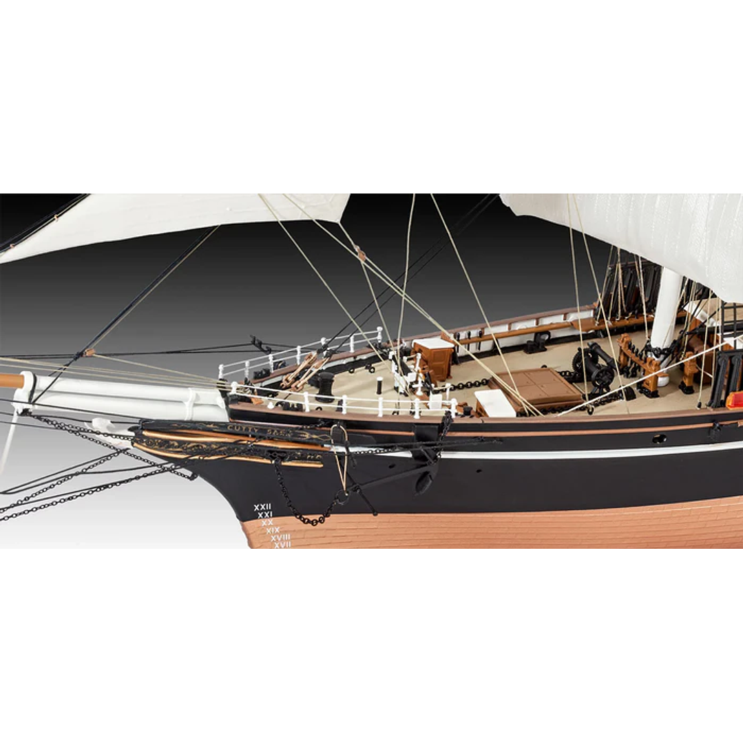 Barco para Armar Cutty Sark Revell 1/96 4