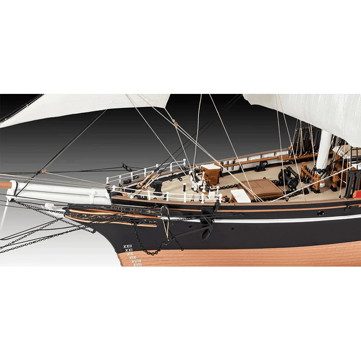 Barco para Armar Cutty Sark Revell 1/96 4