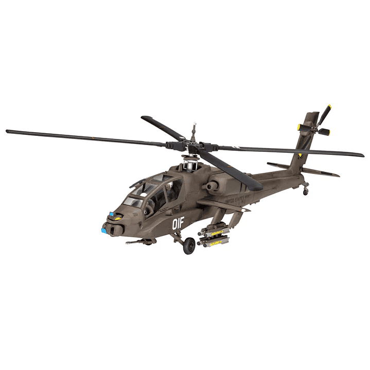 Para armar Ah-64A Apache Revell 1/72 3