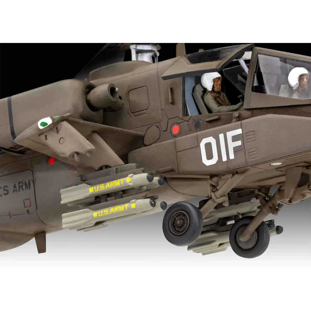Para armar Ah-64A Apache Revell 1/72 4
