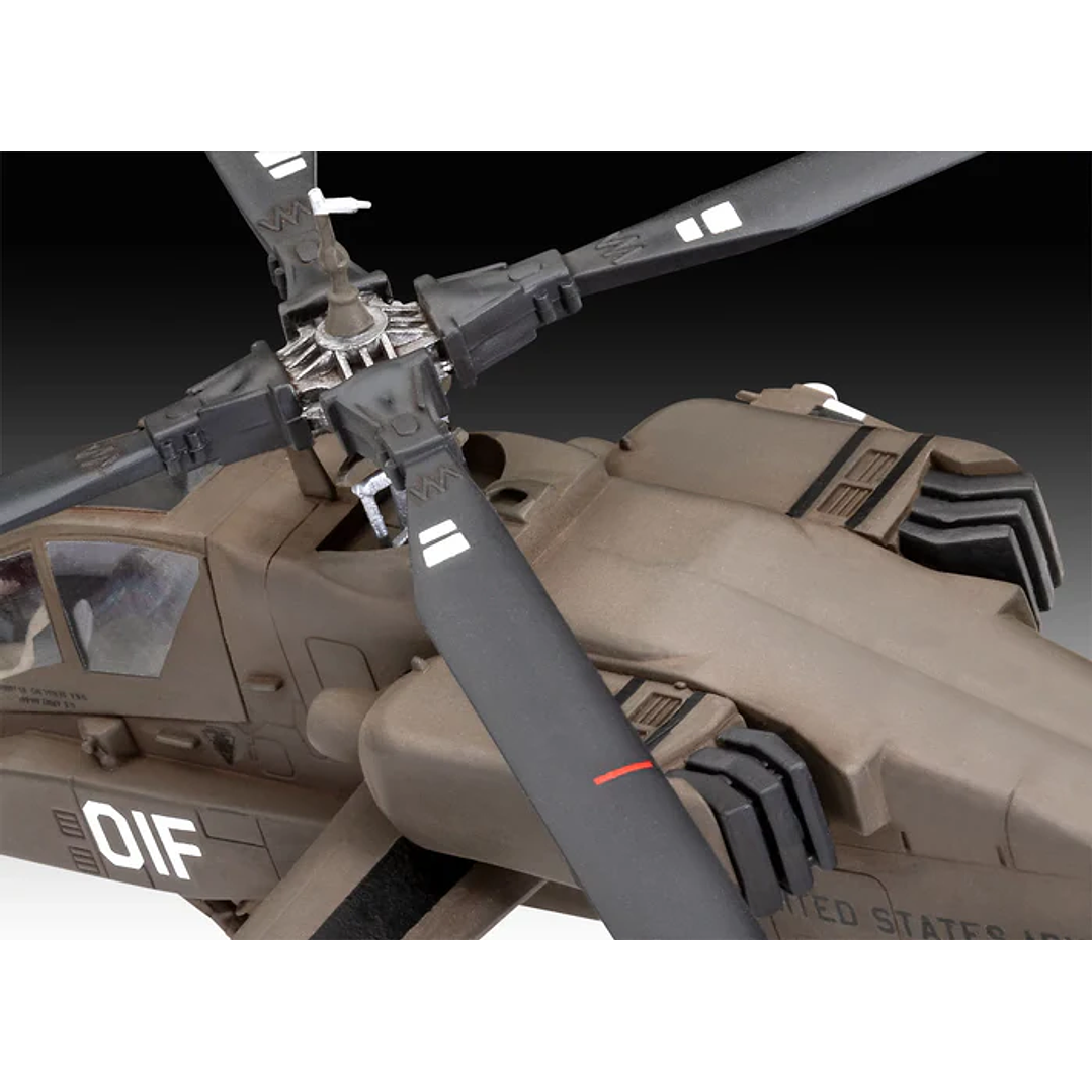 Para armar Ah-64A Apache Revell 1/72 5