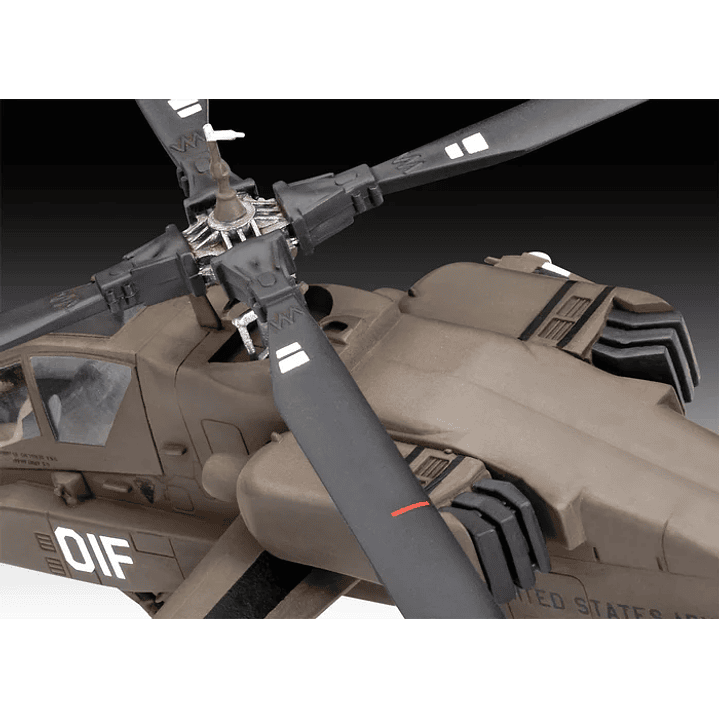 Para armar Ah-64A Apache Revell 1/72 5