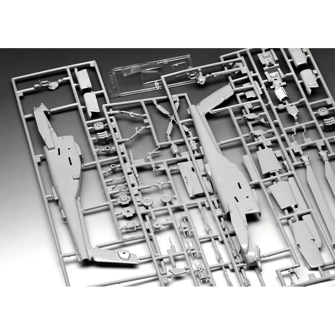 Para armar Ah-64A Apache Revell 1/72 9