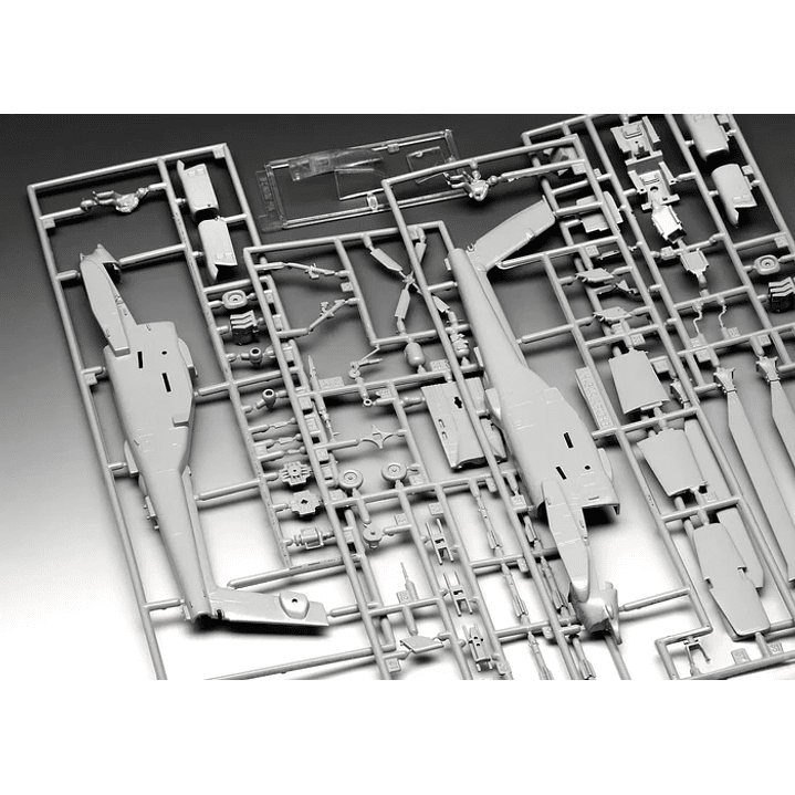 Para armar Ah-64A Apache Revell 1/72 9