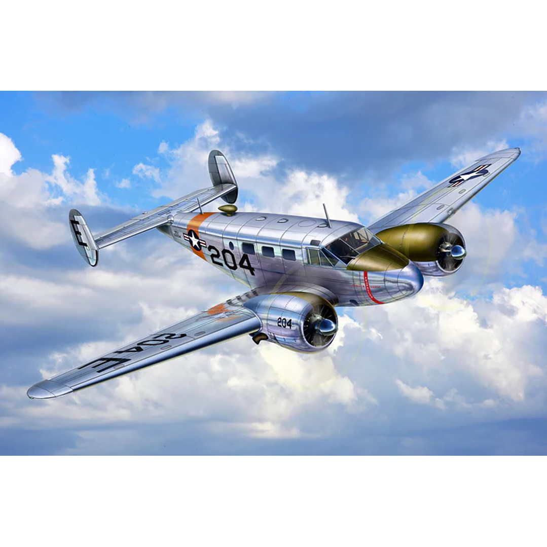 Para armar Beechcraft Model 18 Revell 1/48 9