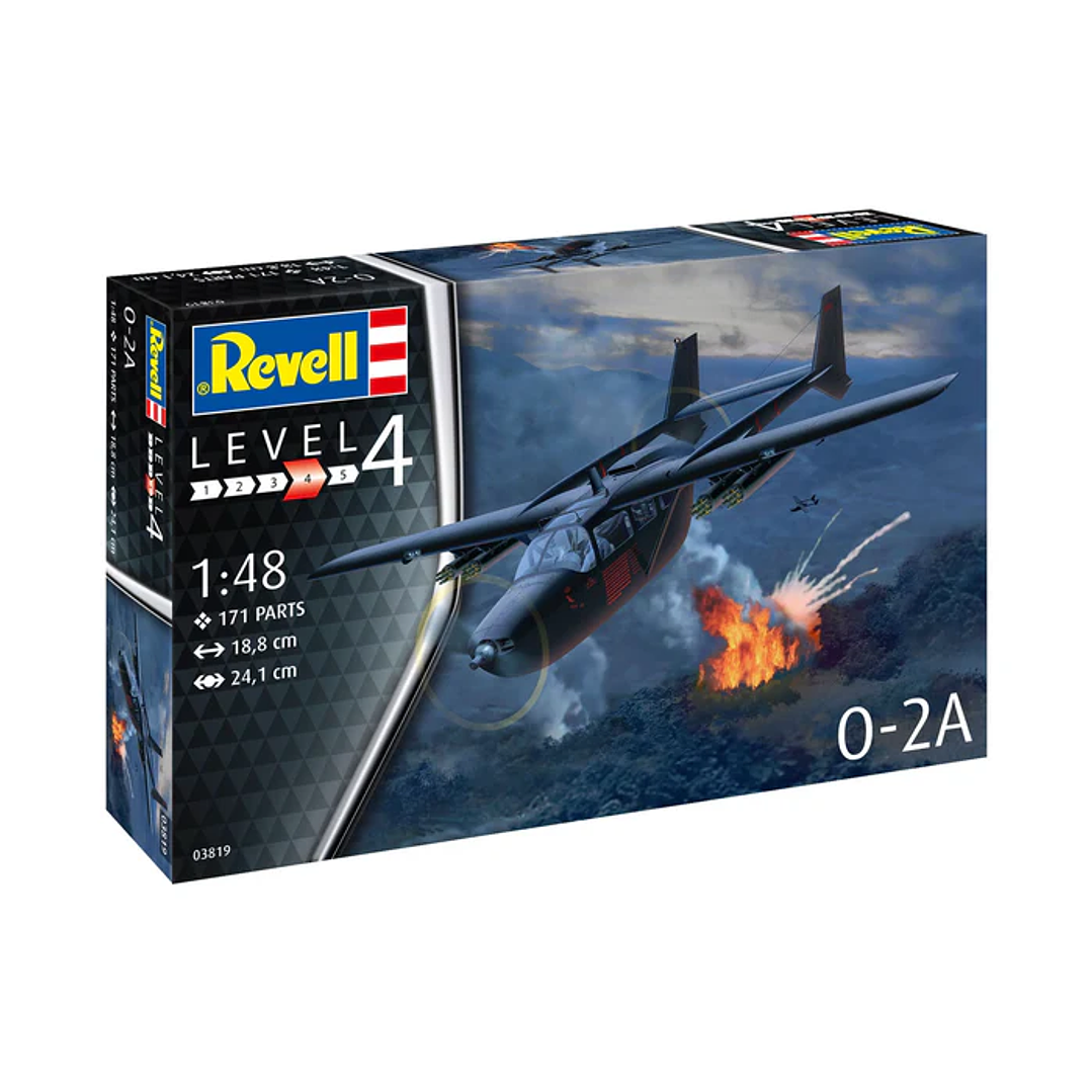 Para armar O-2A Revell Skymaster 1/48 8