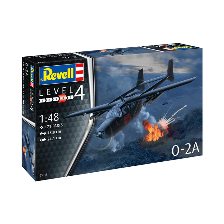 Para armar O-2A Revell Skymaster 1/48 8