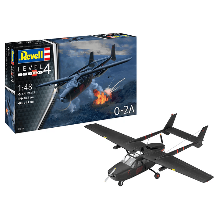 Para armar O-2A Revell Skymaster 1/48 1