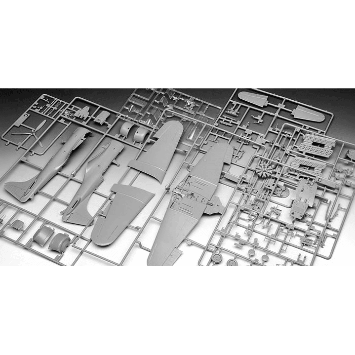 Para armar Sbd-5 Dauntless Revell 1/48 9