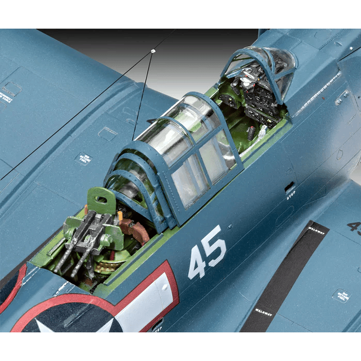 Para armar Sbd-5 Dauntless Revell 1/48 5